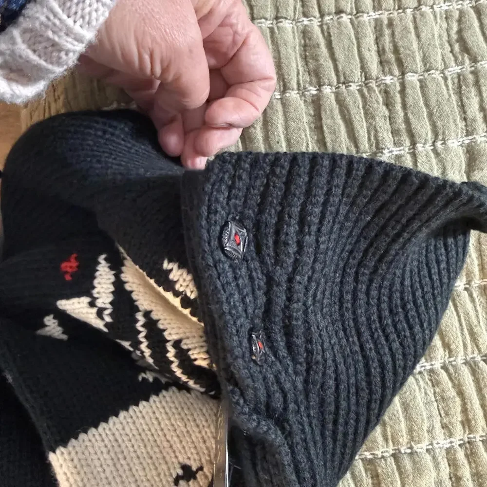 POLO‎ RALPH LAUREN New With Tags Navy Snowflake Turtleneck Sweater Child's 4T
